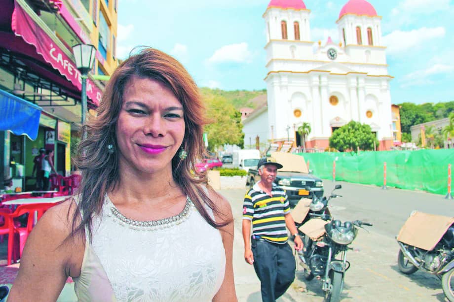 Alondra Metaute lanzó su candidatura a la Alcaldía de Sopetrán por el Polo Democrático. /Róbinson Úsuga