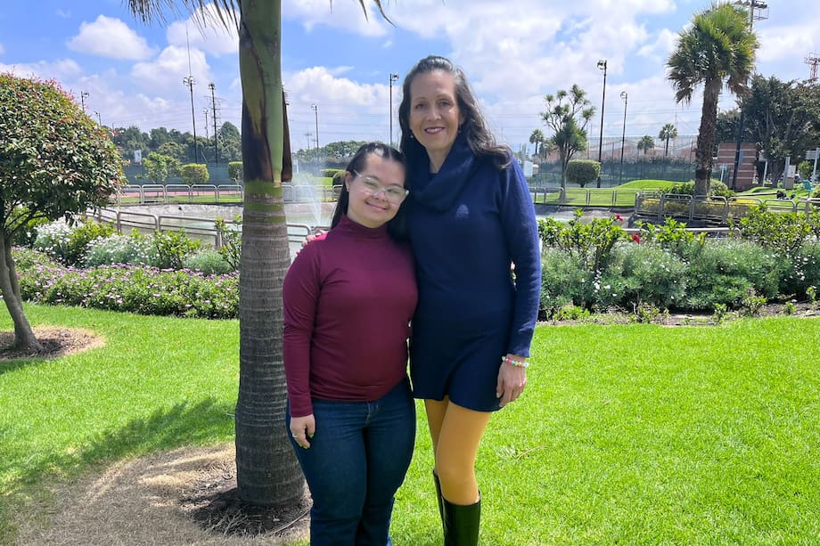 Joven con síndrome down que quiere ser presentadora