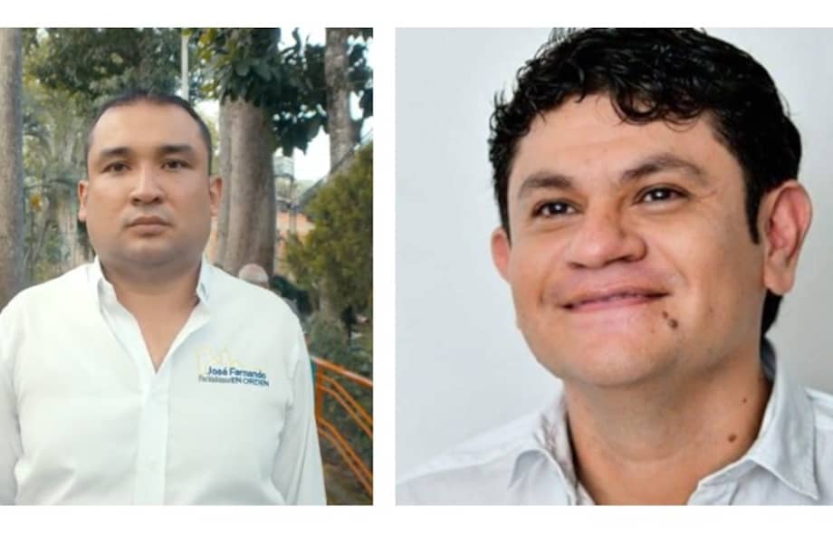 Se trata de los candidatos José Fernando Sánchez y Juan Carlos Ayala, avalados por la coalición Floridablanca en Orden y el partido Liga de Gobernantes Anticorrupción, respectivamente.