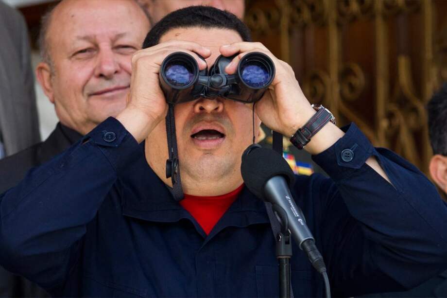 Hugo Chávez, presidente de Venezuela.