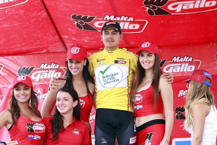 Alex Cano, líder de la Vuelta a Guatemala. Foto: Prensa Equipo Orgullo Antioqueño