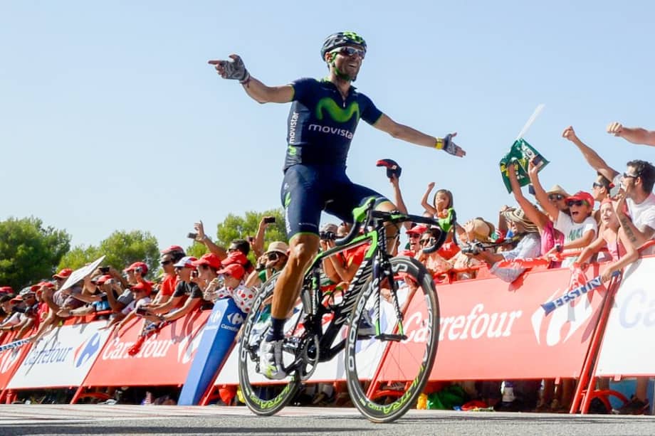 Alejandro Valverde nuevo líder de la Vuelta a España
