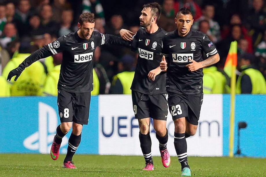Juventus venció a domicilio 3-0 al Celtic en la ida de octavos de final de Champions. / AFP