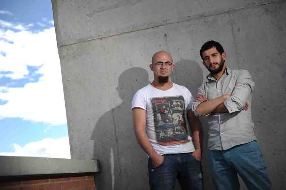 Enoc y Samuel Pacheco, de la banda Pesoneto, tocaron en el Bogotá Gospel de 2008 y en el de 2011 / David Campuzano - El Espectador