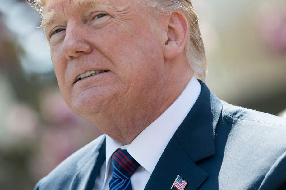 Donald Trump presidente de EE. UU., dice que se "está ocupando de Cuba". / AFP