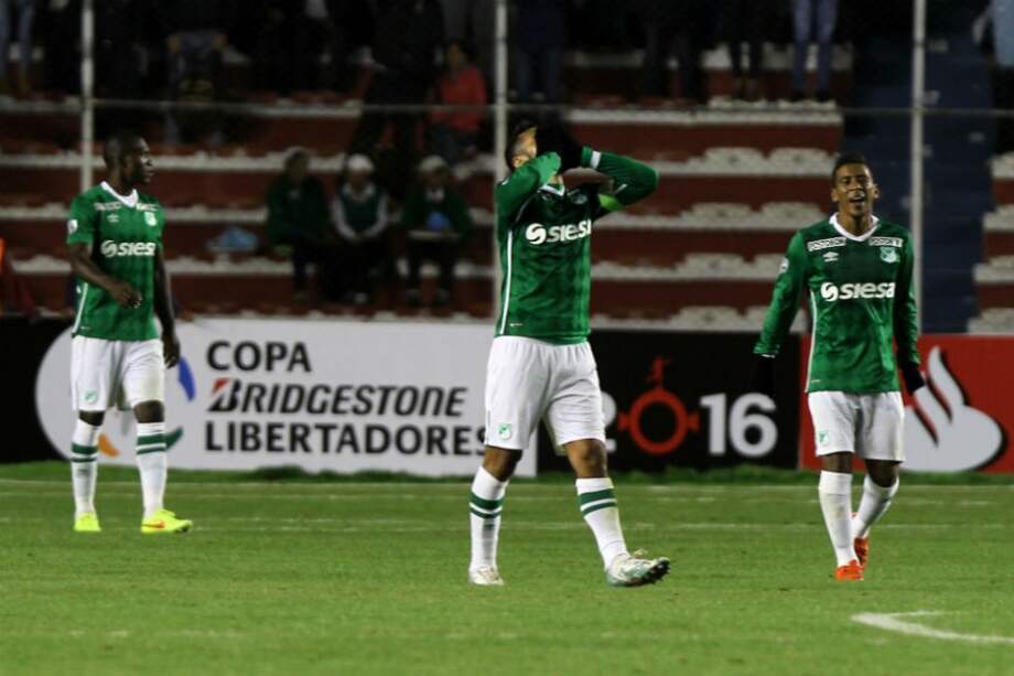 Deportivo Cali sumó dos puntos en los primeros tres partidos de la Copa Libertadores. Foto: EFE