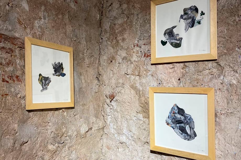 Obra de Tania Bernal, artista plástica, en el Observatorio de Arte Contemporáneo.