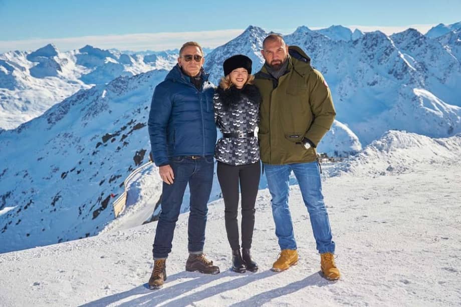 Daniel Craig, Lea Seydoux y David Bautista. / Cortesía Sony