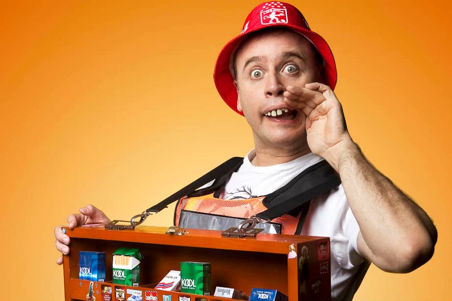 Algunas de las caracterizaciones de David Alberto García ‘Jeringa’. / Cortesía Teatro Nacional