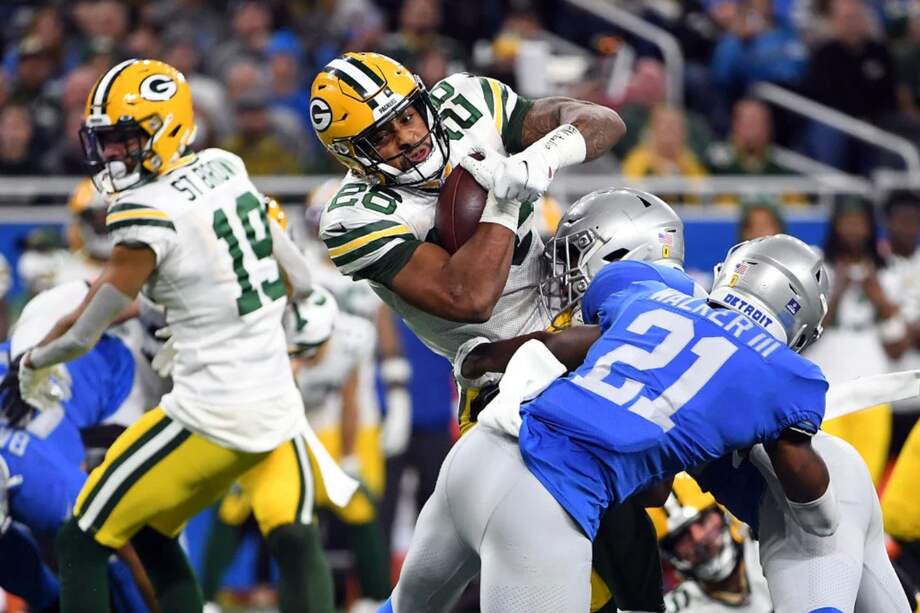 Juego entre los Detroit Lions y los Green Bay Packers.