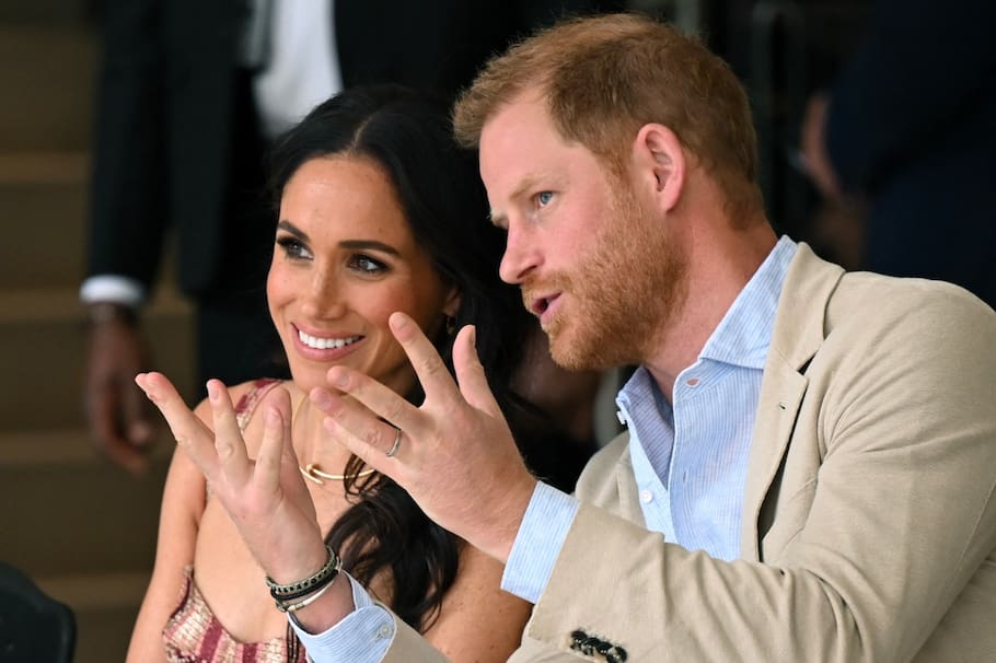 En 2020, el hijo de Lady Di y el rey Carlos III rompió lazos con la familia real británica y se mudó a California junto a su esposa. (Photo by RAUL ARBOLEDA / AFP)