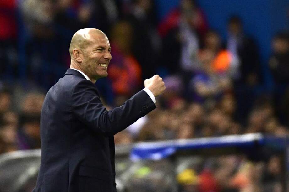 Zinedine Zidane, técnico del Real Madrid. / AFP