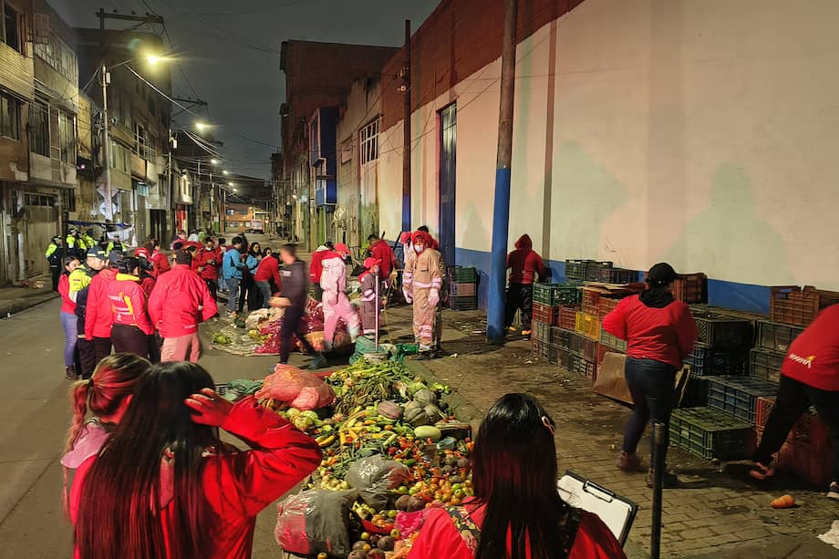 La intervención se realizó en la UPZ Corabastos