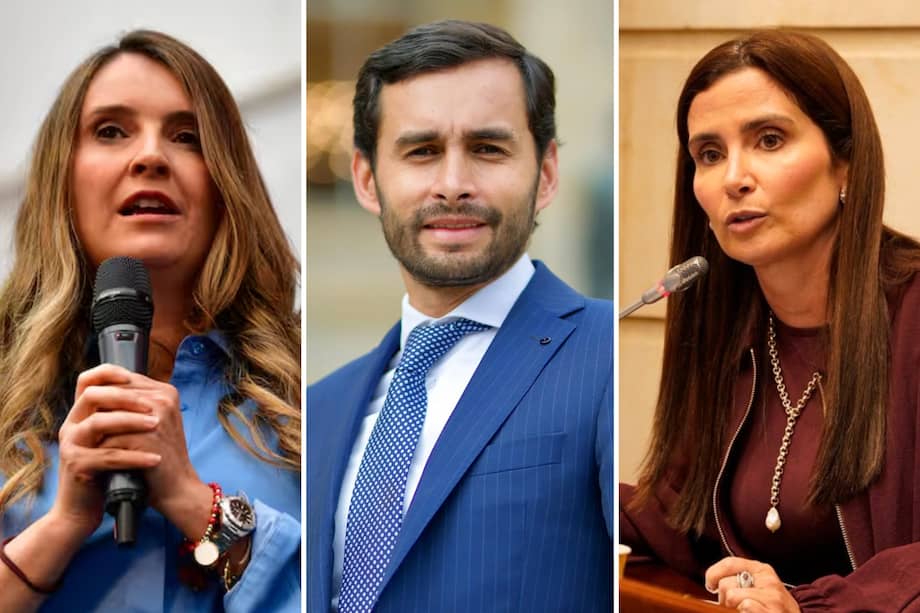 Paloma Valencia, José Jaime Usgátegui y María Angélica Guerra.