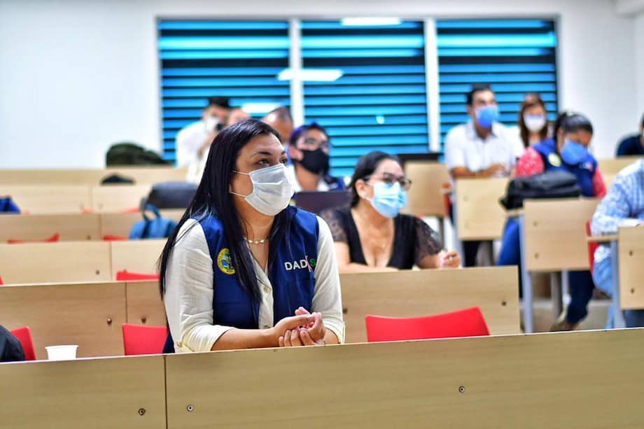 Johana Bueno, directora del Departamento Administrativo Distrital de Salud de Cartagena.