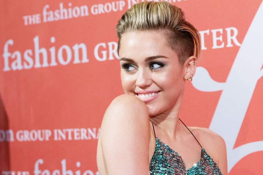 Miley Cyrus durante un evento en Nueva York.