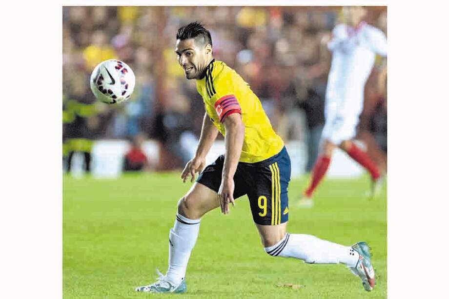 Radamel Falcao García espera brillar en la Copa América con la selección de Colombia. AFP