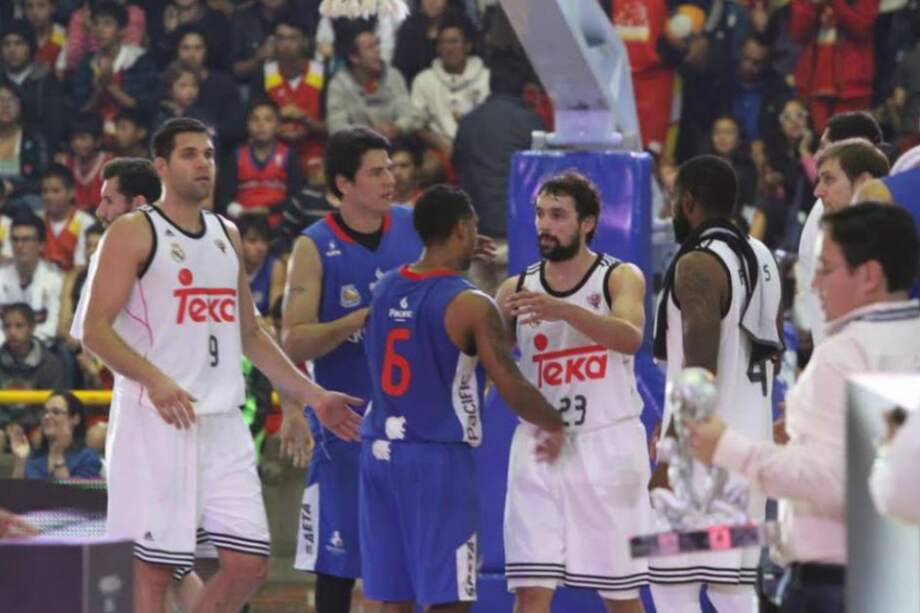Real Madrid venció a Guerreros de Bogotá por la Copa Euroamericana de Baloncesto