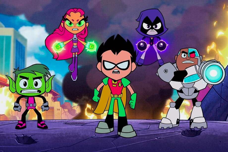 Imagen de la película "Jóvenes titanes en acción". / Cortesía