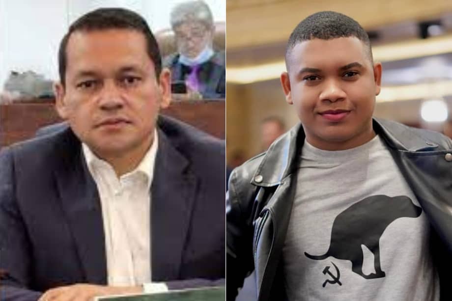 Los representantes Alejandro Ocampo (oficialista) y Miguel Polo Polo (oposición).