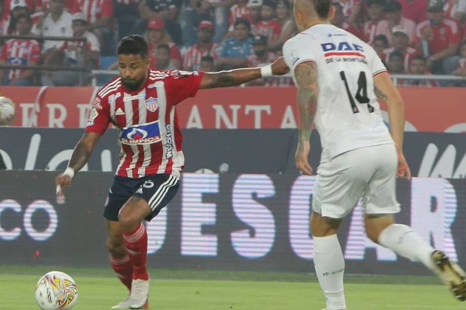 Yesus Cabrera, jugador del Junior de Barranquilla. // Foto:@JuniorClubSA