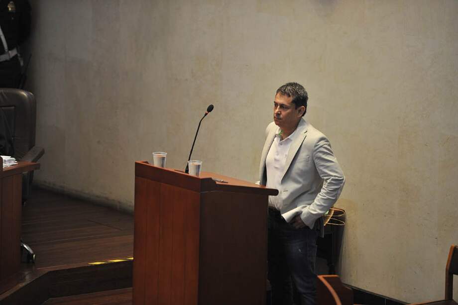 Héctor Buitrago Parada, ‘Martín Llanos, condenado junto con su padre, Héctor Buitrago. / Gustavo Torrijo