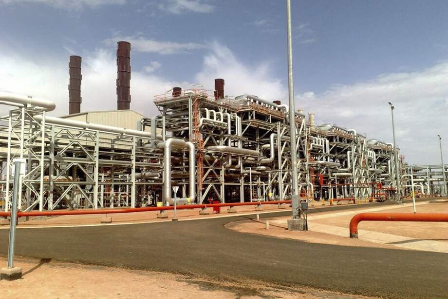 Planta de gas en Argelia donde fueron secuestrados cientos de argelinos y decenas de extranjeros/ EFE