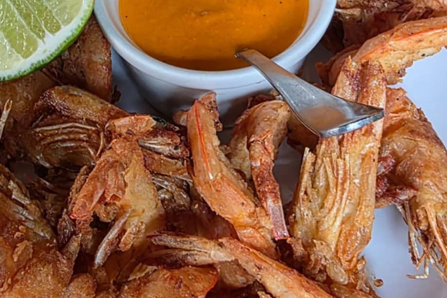 Hace unos días recibí en mi restaurante estas lindas gambas frescas, provenientes de cultivos en la desembocadura del río Magdalena.