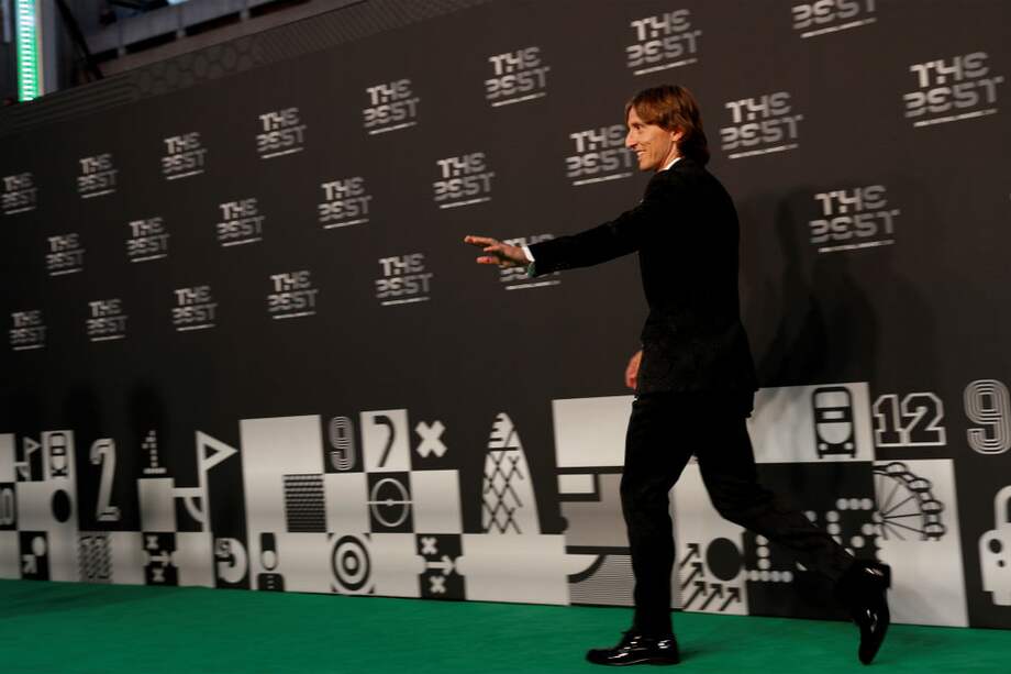 Luka Modric, mediocampista croata del Real Madrid. / AFP