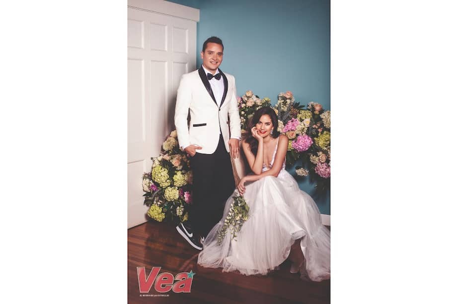 Linda Palma y Diego Pulecio posaron en exclusiva para la revista Vea.