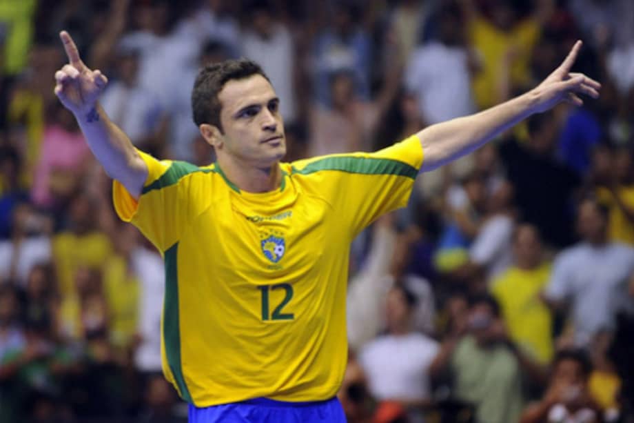 El brasilero Alessandro Rosa Vieira, Falcao, máximo referente del fútsal. / EFE
