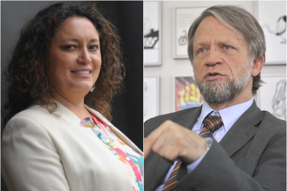 Angélica Lozano y Antanas Mockus. / El Espectador