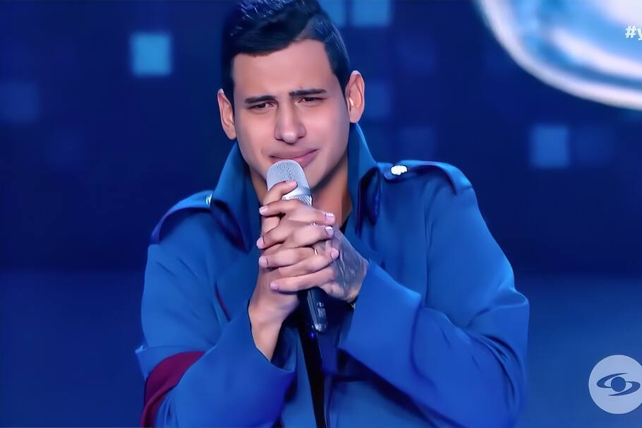 Deyner Jiménez, imitador de Martín Elías en 'Yo me llamo'.