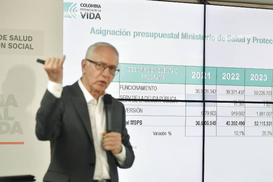 Gillermo Jaramillo(Minsalud), en Rueda de prensa Ministerio de Salud