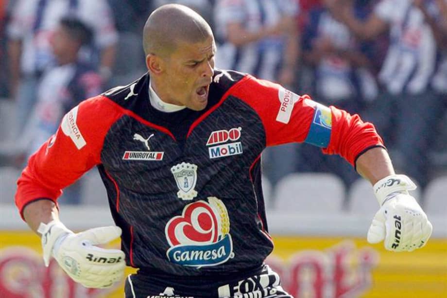 Miguel Calero, exportero de Selección Colombia, Sporting de Barranquilla, Cali, Nacional y Pachuca, entre otros. / EFE