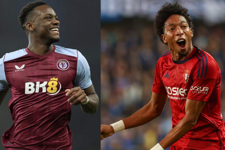 Jhon Jáder Durán y Johan Mojica anotaron para Aston Villa y Osasuna, respectivamente, en la Conference League.