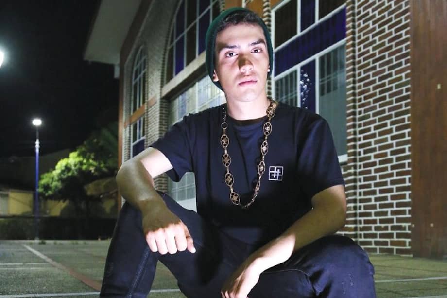 Andrés Camilo Parales, auxiliar de Policía de Bucaramanga.