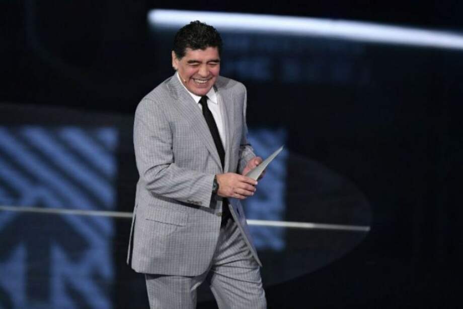 Diego Maradona criticó a la Asociación de Fütbol Argentino. Foto: AFP