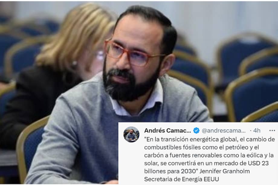 Omar Andrés Camacho, nuevo ministro de Minas, trabajó con la senadora María José Pizarro (Pacto Histórico).