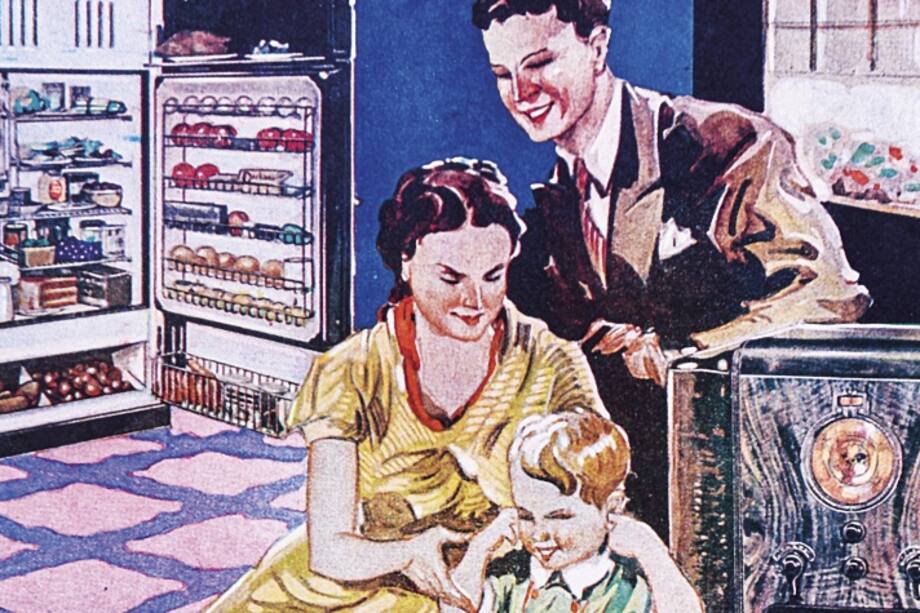 Entre largos collares y sombreros