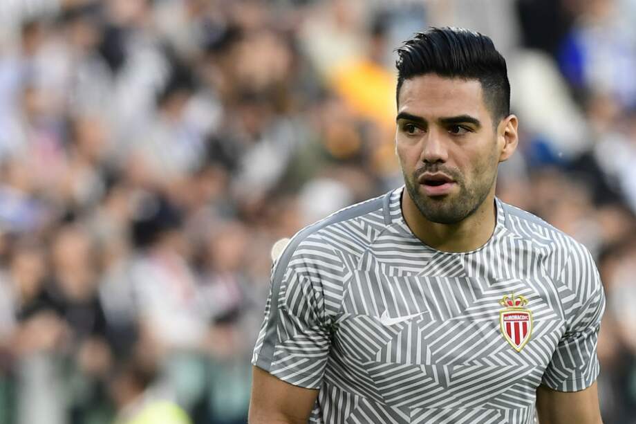 El colombiano Radamel Falcao García, actual jugador del Mónaco. / AFP