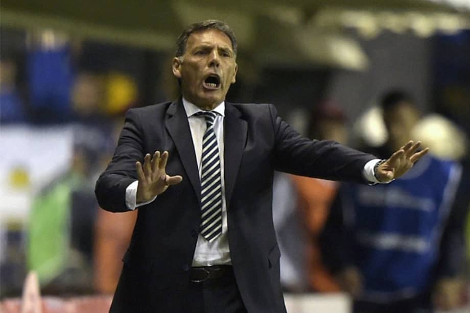 El nuevo entrenador de Millonarios, el argentino Miguel Ángel Russo. / AFP