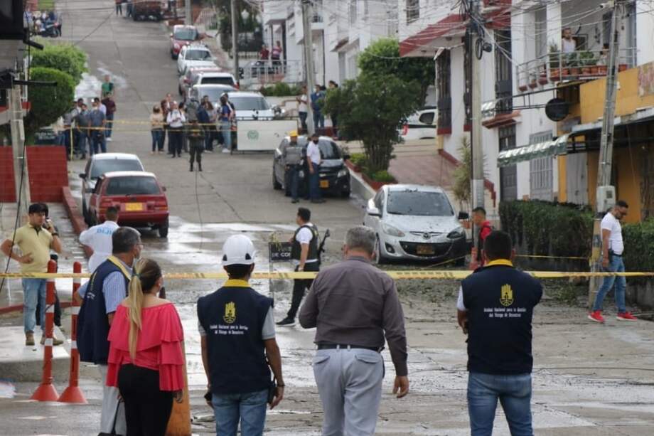 Las autoridades informaron que no hubo personas heridas tras el atentado con explosivos.