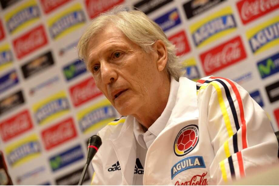 José Pékerman, técnico de la selección colombiana de fútbol. / AFP