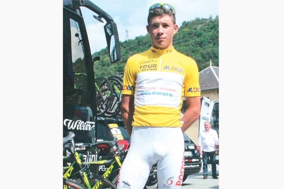 Miguel Ángel López, campeón del Tour de L’Avenir 2014. / Fedeciclismo