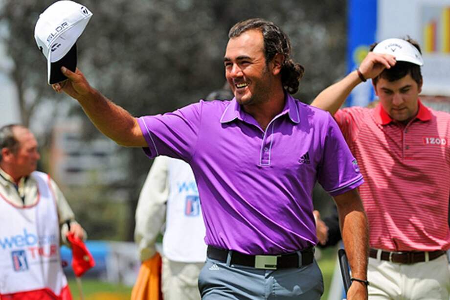 Chileno Hugo León lidera la primera ronda del Colombia Championship