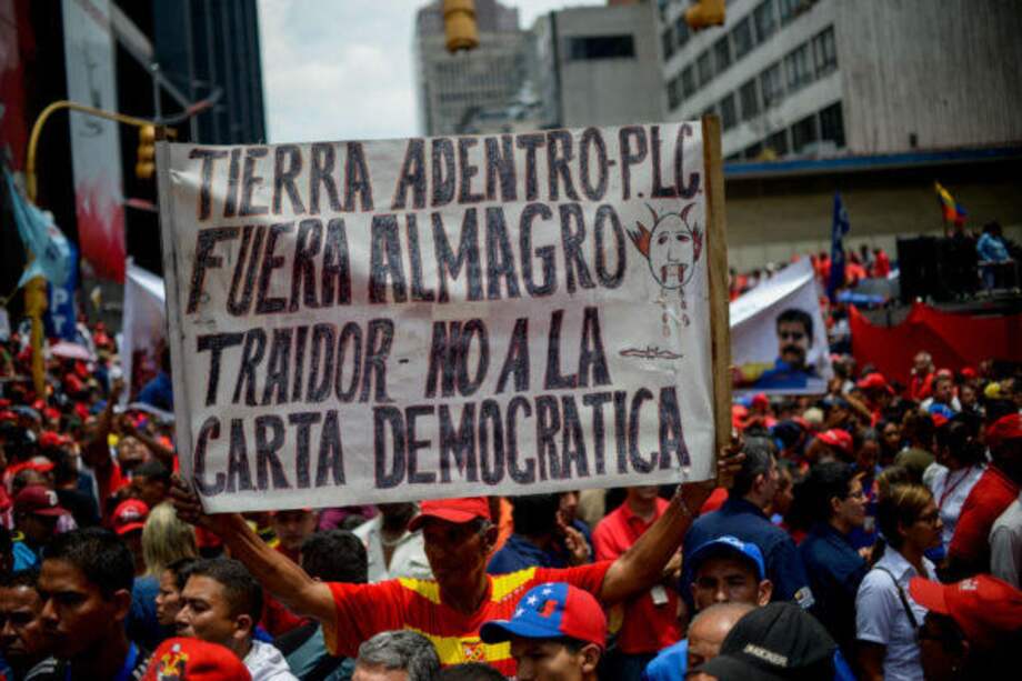 La posible aplicación de la Carta Democrática en Venezuela ha sido una constante en los últimos años. / AFP