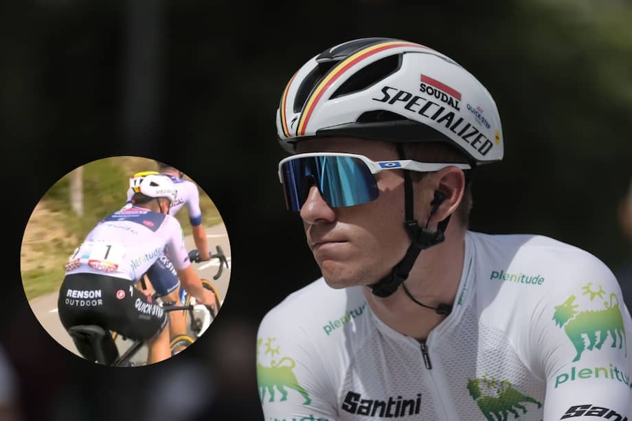 Remco Evenepoel, vigente campeón de la Vuelta a España 2023.