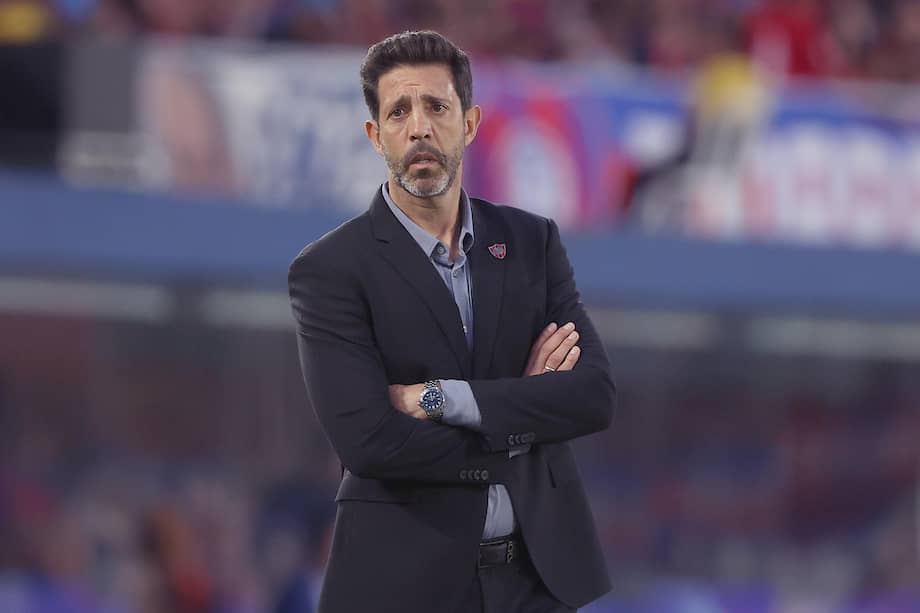 Jorge Bava, ahora entrenador de Cerro Porteño.