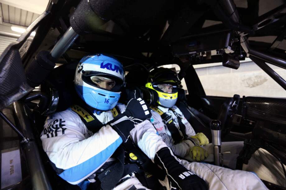 Sergio Agüero ganó el reto de F1 propuesto por Nico Rosberg